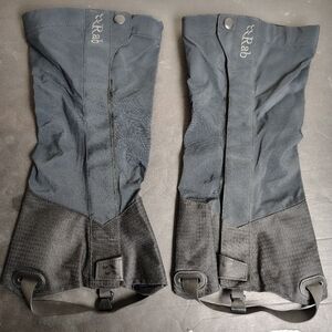 Rab Latok Alpine Gaiters Size Medium Black Gore-Tex Boot Cover 15" ASR-G34